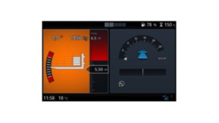 Linde Safety Pilot ekranı ve uyarı ışığı