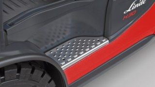 Kolay girişli Linde forklift