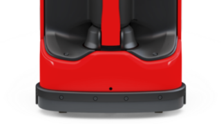 D08 M with active foot bumper for operator protection