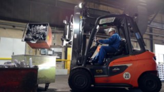 Linde MH H30 dizel forklift hidrostatik sürüş