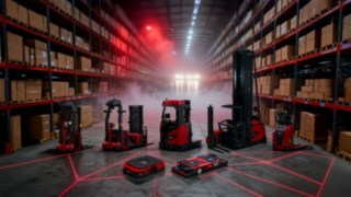 Linde Material Handling’in otomatik araç ürün portföyü